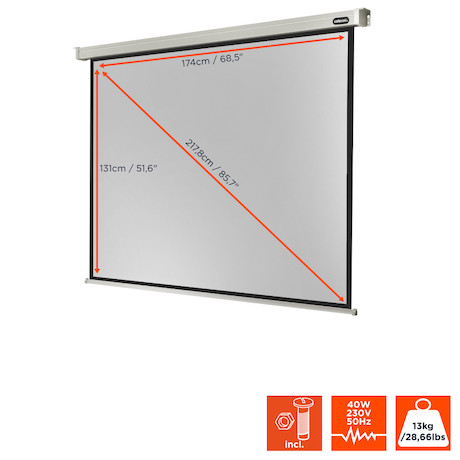 celexon Leinwand Motor Professional 180 x 135 cm