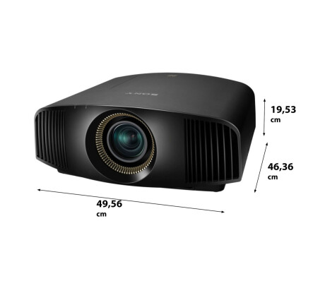 Sony VPL-VW550ES schwarz 4K Beamer mit 1800 ANSI-Lumen und 4096x2160