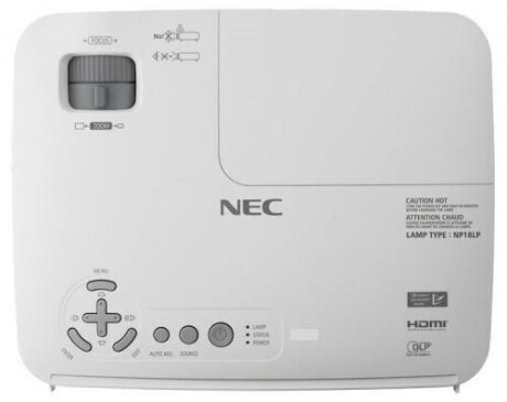 NEC V260X Beamer mit 2600 ANSI-Lumen und XGA Auflösung
