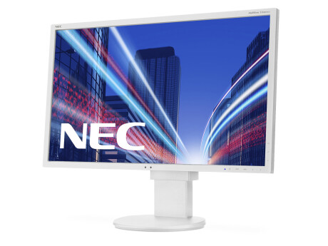 NEC MultiSync EA223WM, weiss 22" LCD Monitor mit und 5ms