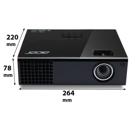 Acer P1500 3D Heimkino Beamer mit 3000 ANSI-Lumen und Full-HD