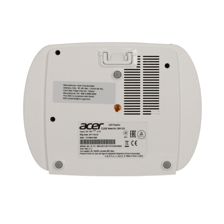 Acer C205 Mini Beamer mit 150 ANSI-Lumen und WVGA Auflösung