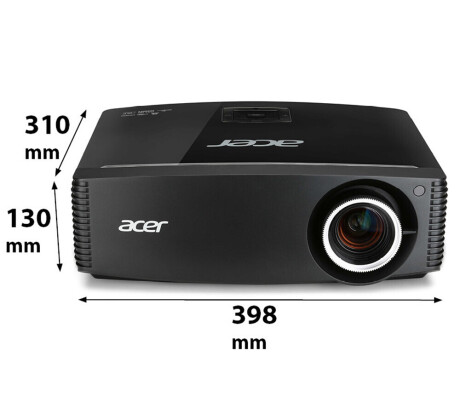 Acer P7305W Business Beamer mit 5000 ANSI-Lumen und WXGA Auflösung