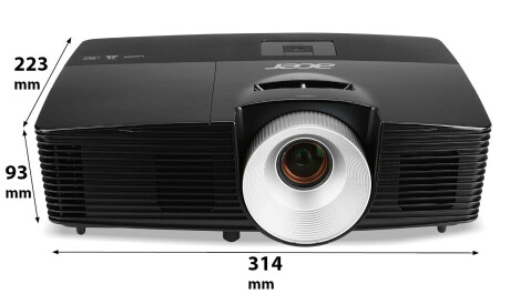 Acer X113PH Beamer mit 3000 ANSI-Lumen und SVGA Auflösung