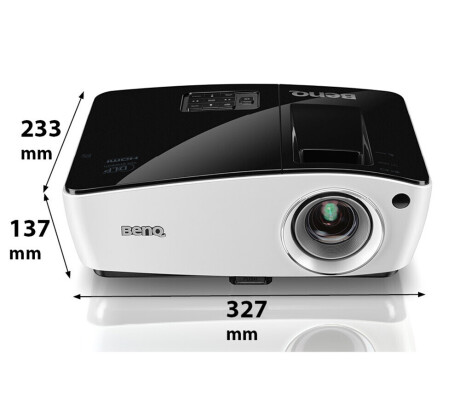 BenQ MW724 Business Beamer mit 3700 ANSI-Lumen und WXGA Auflösung