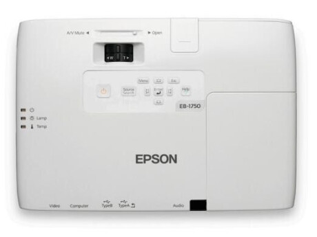 Epson EB-1750 Mobiler Beamer mit 2600 ANSI-Lumen und XGA Auflösung