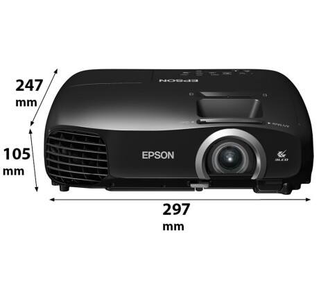 Epson EH-TW5200 3D Heimkino Beamer mit 2000 ANSI-Lumen und Full-HD