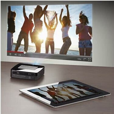 Philips PPX3610 - PicoPix Mini Beamer mit 100 ANSI-Lumen und WVGA