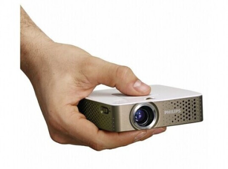 Philips PicoPix PPX3410 Mini Beamer mit 100 ANSI-Lumen und WVGA