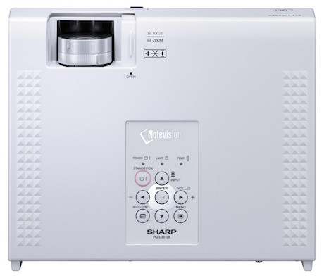 Sharp PG-D3550W Business Beamer mit 3500 ANSI-Lumen und WXGA Auflösung