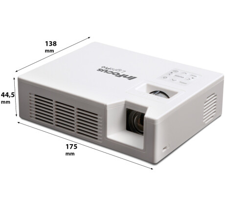 InFocus IN1146 Mini Beamer mit 1000 ANSI-Lumen und WXGA Auflösung