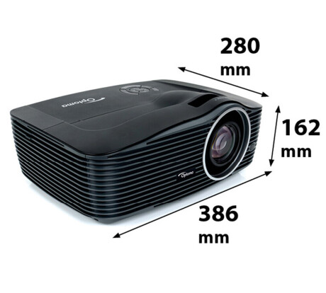 Optoma HD36 3D Heimkino Beamer mit 3000 ANSI-Lumen und Full-HD