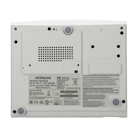 Hitachi CP-DH300 Mobiler Beamer mit 3000 ANSI-Lumen und Full-HD