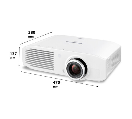 Panasonic PT-AH1000E Heimkino Beamer mit 2800 ANSI-Lumen und Full-HD