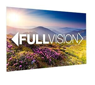 Projecta Rahmenleinwand FullVision, 350 x 197 cm, 16:9, mattweiss