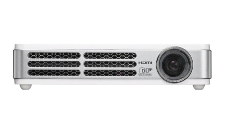 Vivitek Qumi Q5 (weiß) Mini Beamer mit 500 ANSI-Lumen und WXGA