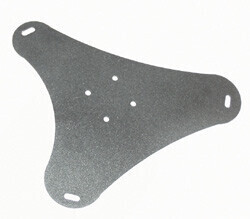 PeTa Wandhalterung Standard, vario Länge 100-150cm, anthrazit