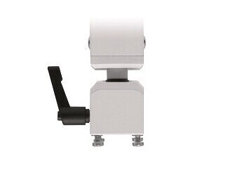 PeTa Deckenhalterung Standard mit Klemmhebel, variable Länge 15 - 20cm