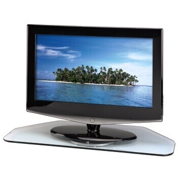 Hama LCD-/Plasma-TV-Drehteller, Glas, Klar, bis 32"