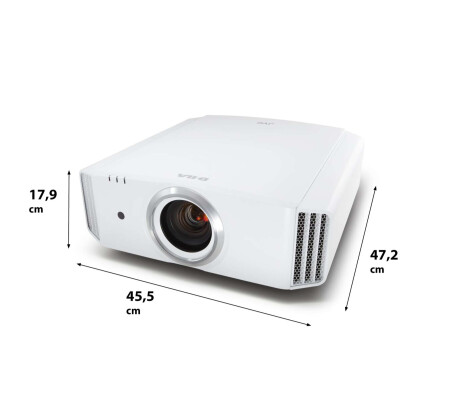 JVC DLA-X5500W 3D Heimkino Beamer mit 1800 ANSI-Lumen und Full-HD