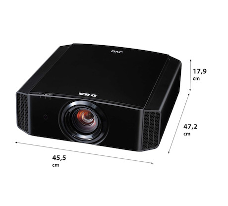 JVC DLA-X7500B 3D Heimkino Beamer mit 1900 ANSI-Lumen und 3840x2160