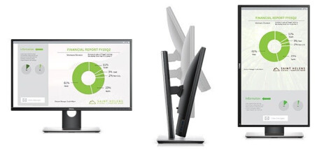 Dell P2717H 27" LCD Monitor mit Full-HD und 6ms Reaktionszeit