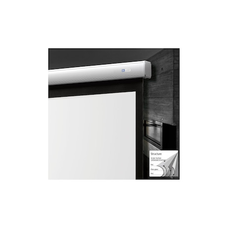 DELUXX Advanced Elegance Motorleinwand inkl. IR Empfänger -16:9 - 221x124 cm - 100''