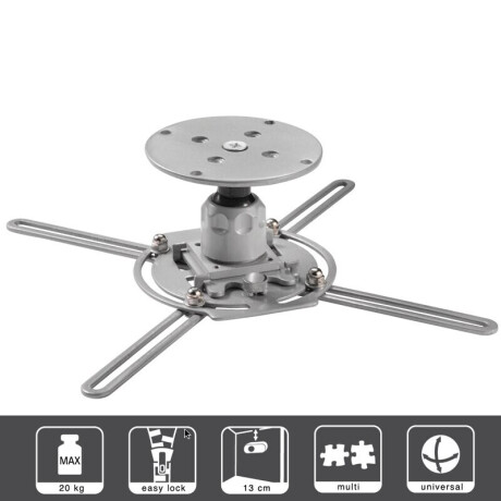 DELUXX Smart Mount B01 schwarz (13cm)