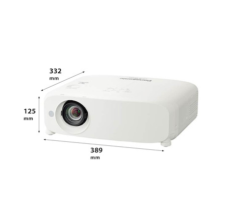 Panasonic PT-VZ470 Business Beamer mit 4400 ANSI-Lumen und WUXGA