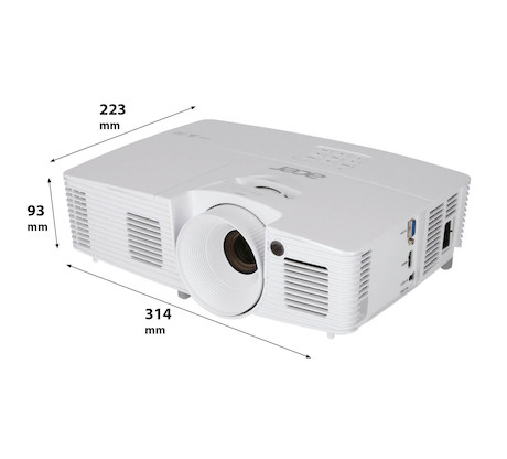 Acer X137WH Business Beamer mit 3700 ANSI-Lumen und WXGA Auflösung