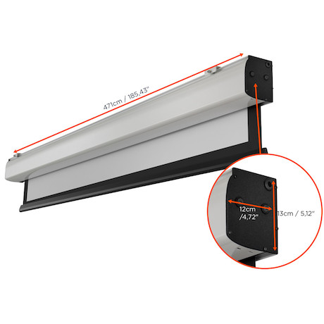 celexon Leinwand Motor Expert XL 450 x 281 cm