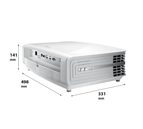 Optoma UHD550X 4K Beamer mit 2800 ANSI-Lumen und 3840x2160 Auflösung