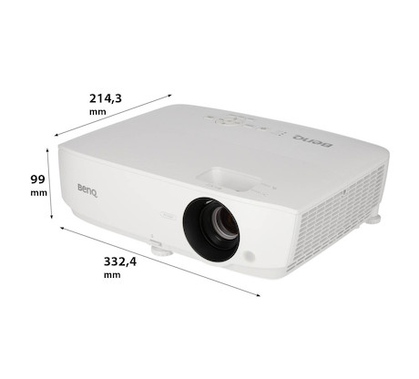 BenQ TW533 Business Beamer mit 3300 ANSI-Lumen und WXGA Auflösung