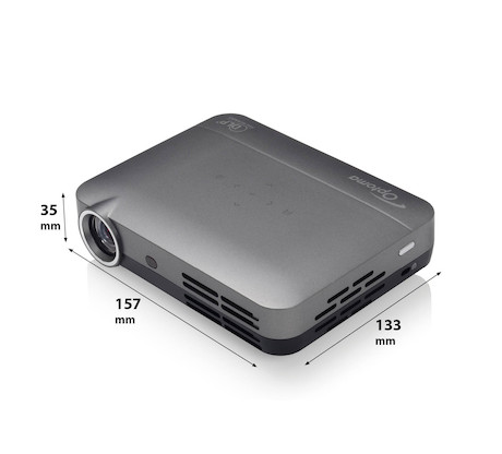 Optoma ML330, grau Mini Beamer mit 500 ANSI-Lumen und WXGA Auflösung