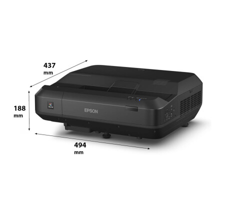 Epson EH-LS100 Kurzdistanzbeamer mit 4000 ANSI-Lumen und WUXGA