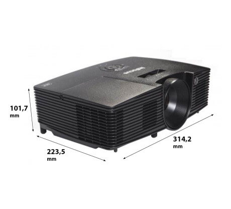 InFocus IN114xa 3D Heimkino Beamer mit 3600 ANSI-Lumen und XGA