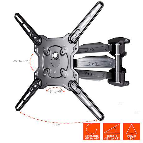 celexon TV/Display Wandhalterung Adjust-SRT55470