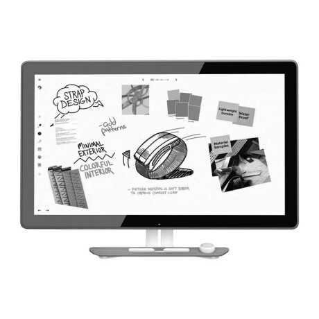 Google Jamboard, grau 55" Touchscreen mit Wandhalterung und 4K Auflösung