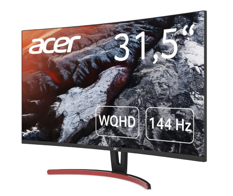 Acer ED323QURA - Design Curved 32" Monitor mit WQHD und 4ms Reaktionszeit