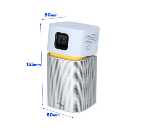 BenQ GV1 Mini Beamer mit 200 ANSI-Lumen und WVGA Auflösung