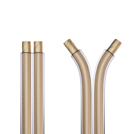 PureLink Lautsprecherkabel OFC 2x1,50mm², (0,10mm), 10,0m, transparent