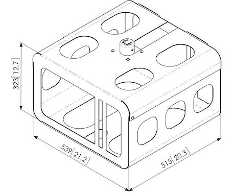 Vogels PPA 320 Diebstahlschutzgehäuse für Beamer