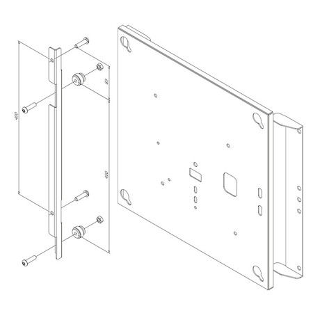 Hagor Flip-Adapter 65" für WH SA Flip & ST SA Flip