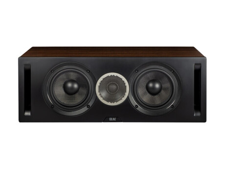 ELAC Debut Reference C5 Centerlautsprecher, schwarz/holz