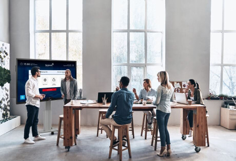 Legamaster e-Screen ETX-7520-PLUS 75'' interaktives Touch Display mit UHD Auflösung