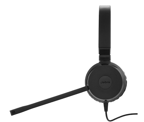 Jabra Evolve 20SE UC Duo - Schnurgebundenes Stereo-Headset für VoIP-Softphone