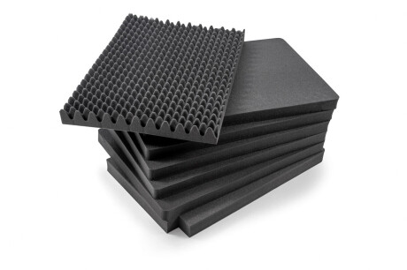 B&W Hartschalenkoffer Typ 7800 mit Würfelschaum, schwarz