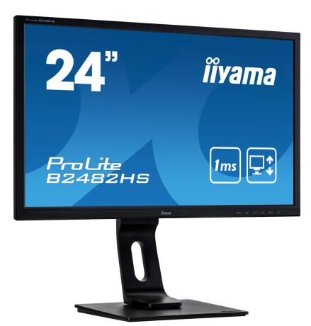 iiyama PROLITE B2482HS-B5 24'' Businessmonitor mit 1ms und Full-HD
