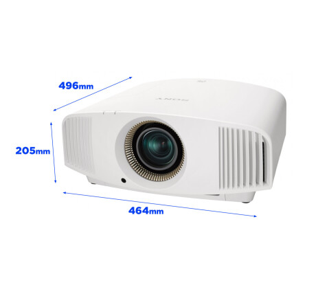 Sony VPL-VW590ES weiss Heimkino Beamer mit 1800 ANSI-Lumen und 4K
