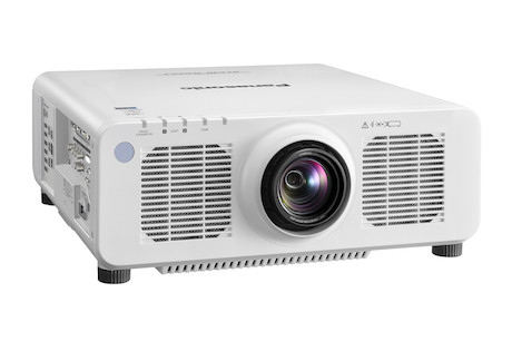 Panasonic PT-RZ690WE mit Objektiv, weiss Installationsbeamer mit 6200 Lumen